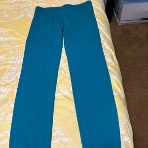 Ladies leggings size medium teal